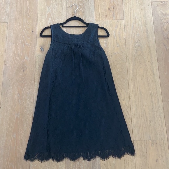 Velvet Lace Mini Dress - Picture 3 of 6